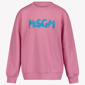 MSGM Kinder Meisjes Trui In Roze