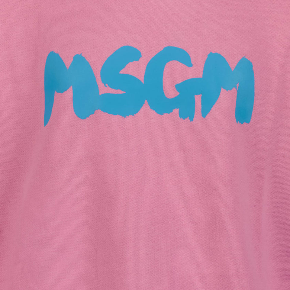 MSGM Kinder Meisjes Trui In Roze