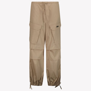 MSGM Kids Girls  Trousers Beige