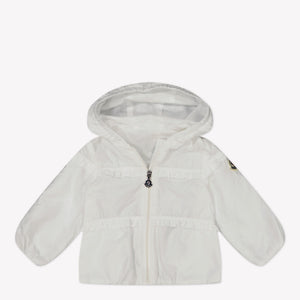 Moncler Hiti Baby Meisjes Zomerjas In Wit