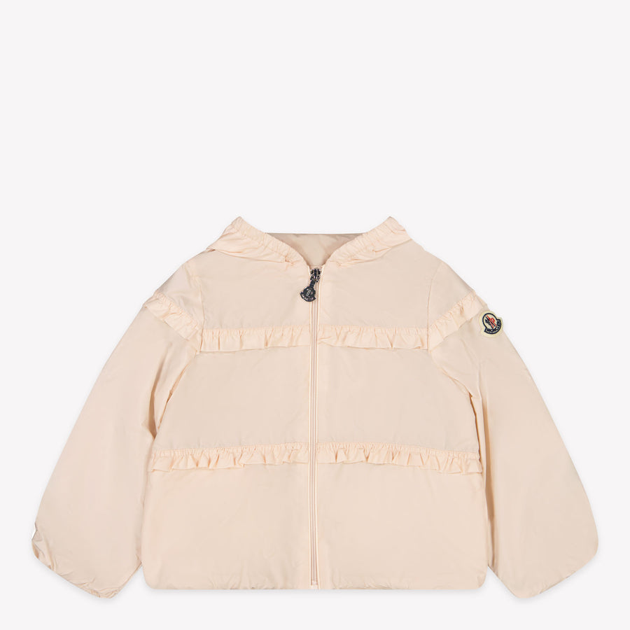 Moncler Hiti Baby Girls Summer Jacket in Light Pink
