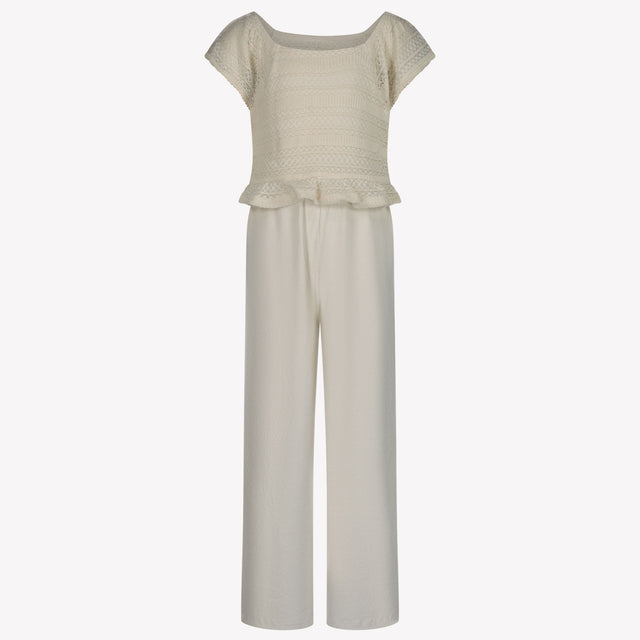 Mayoral Children's girls in jumpsuit OffWhite