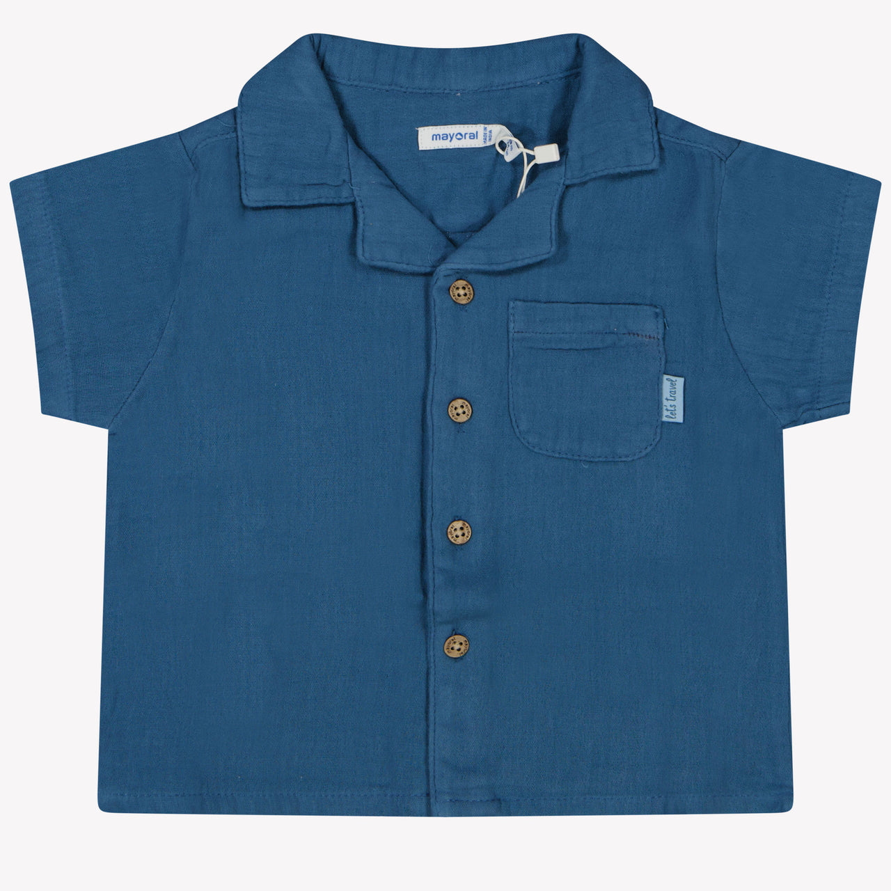 Mayoral Baby Boys Blouse  Dark Blue