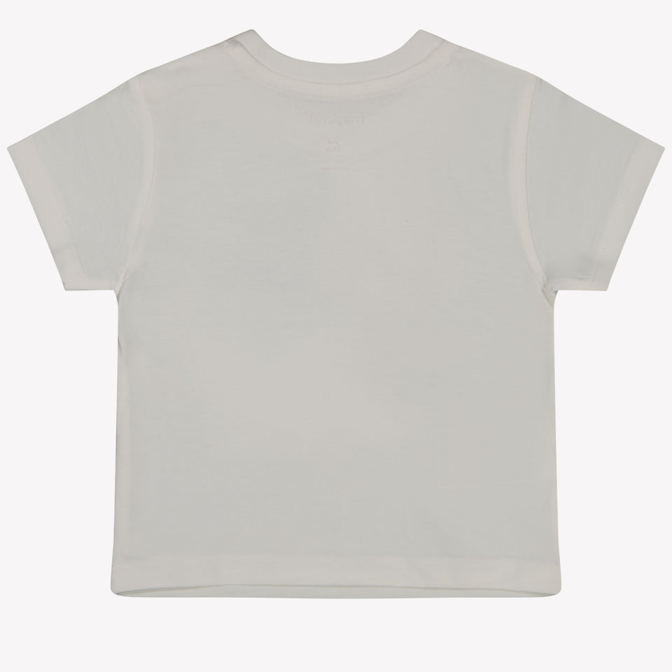 Mayoral Baby Jongens T-Shirt In Off White