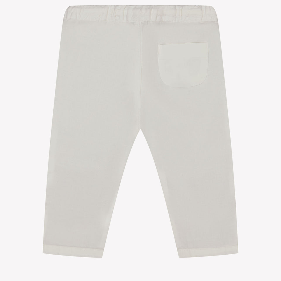 Mayoral Baby boys pants in White