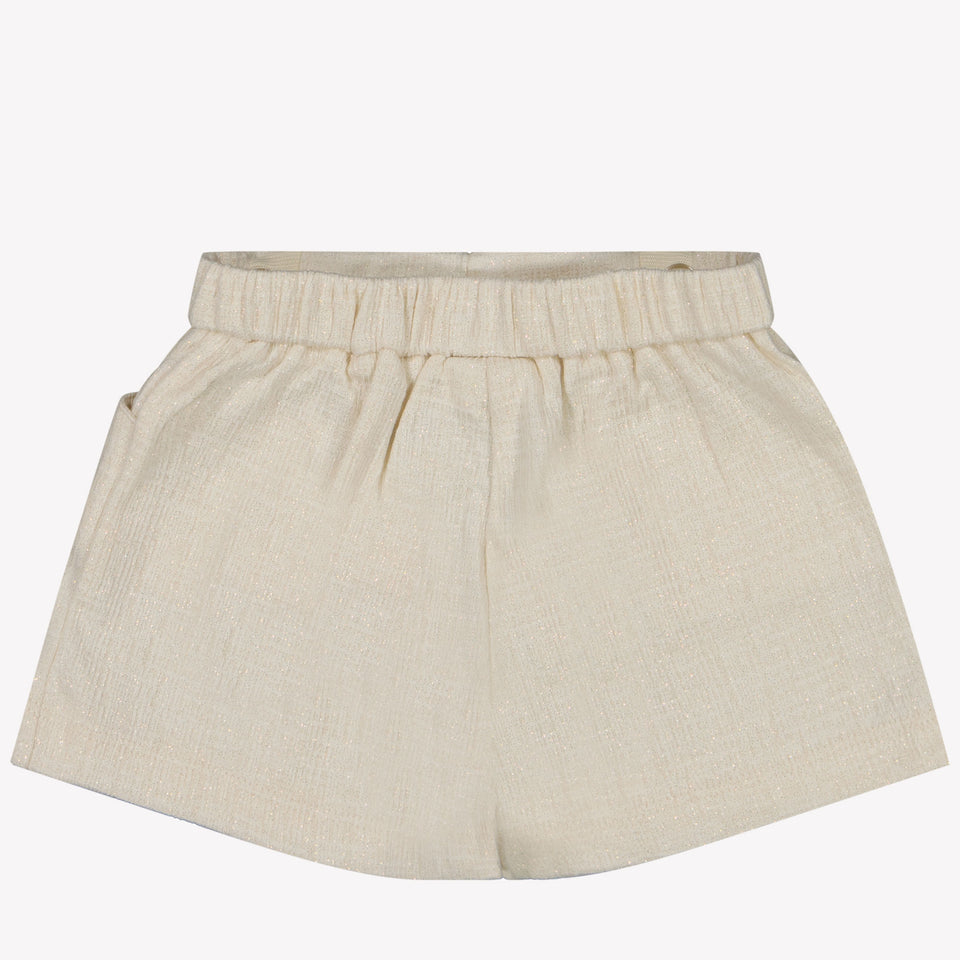 Mayoral Baby Meisjes Shorts In Licht Beige