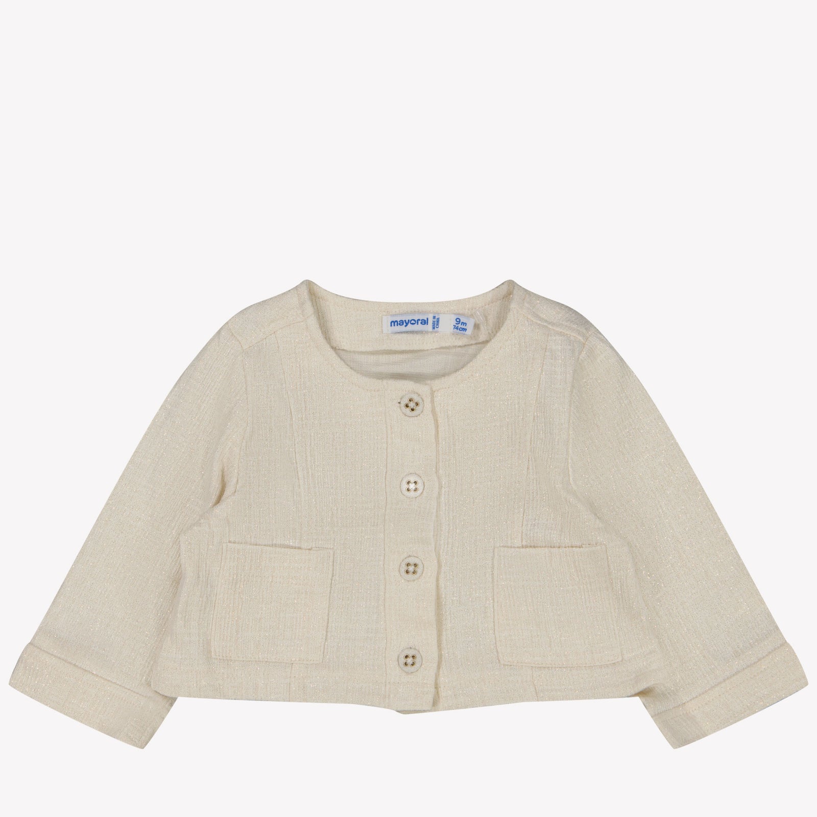 Mayoral Baby Meisjes Vest In Licht Beige