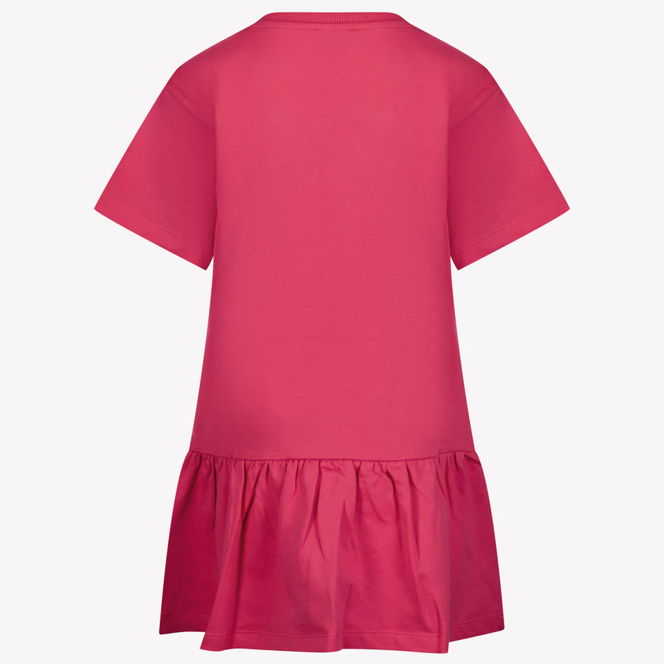 Moschino Kinder Unisex dress in Fuchsia