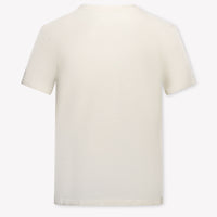 Calvin Klein Kinder Jongens T-Shirt In Licht Beige