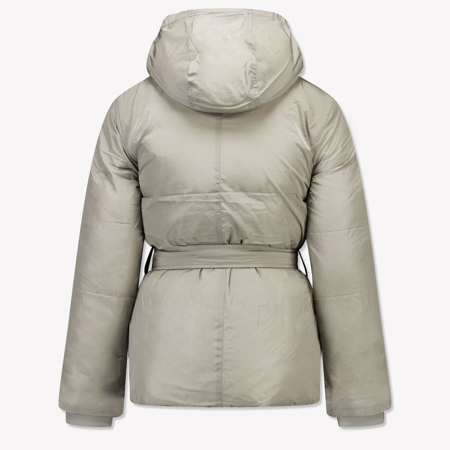 Calvin Klein Kinder Meisjes Winterjas In Licht Beige