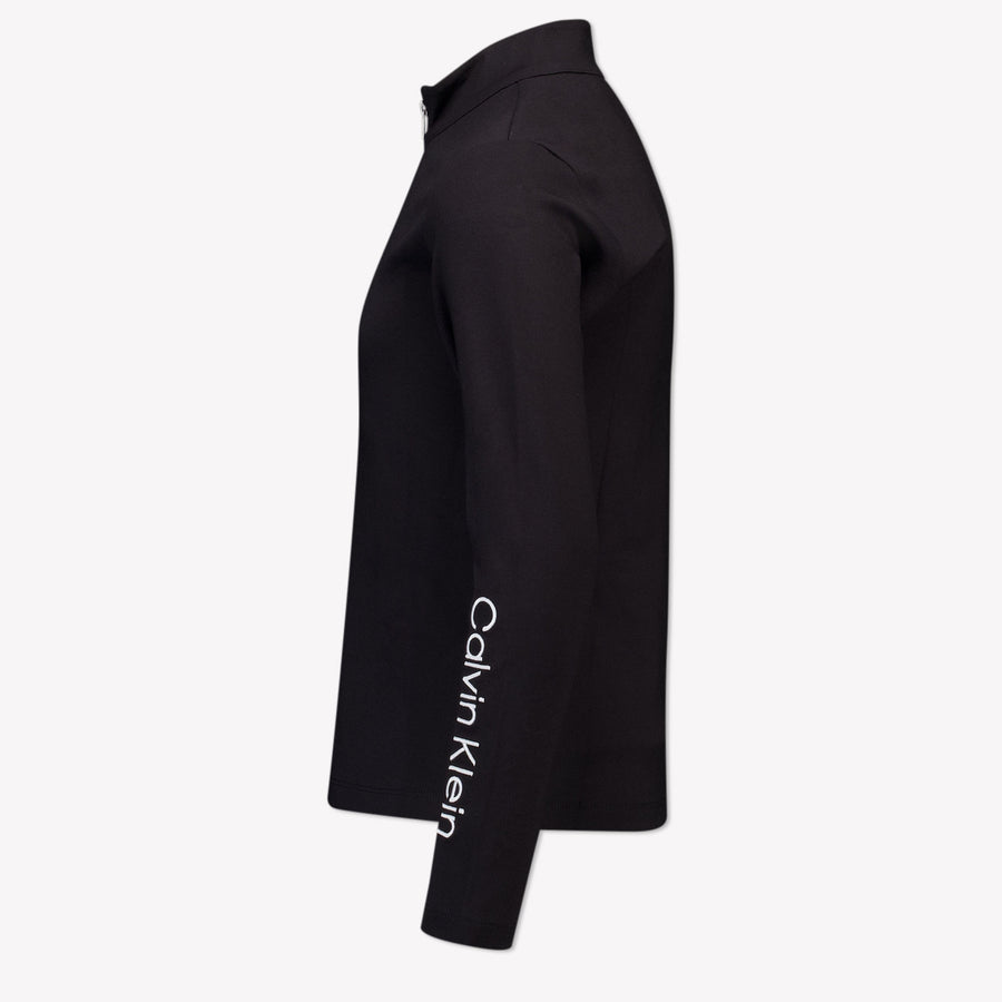 Calvin Klein Kids Girls  T-Shirt Black