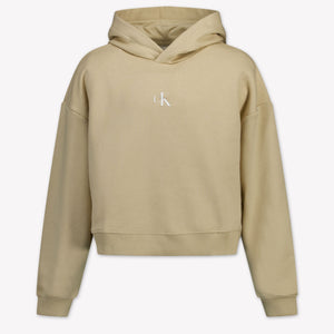 Calvin Klein Kinder Meisjes Trui In Zand