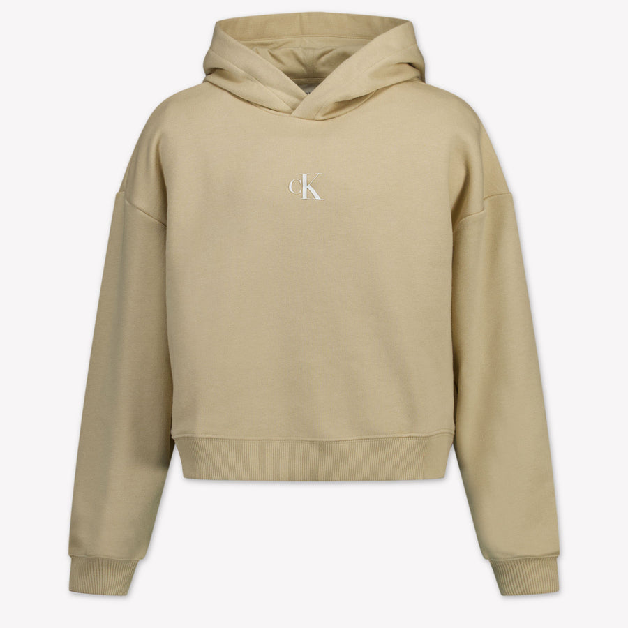 Calvin Klein Kinder Meisjes Trui In Zand