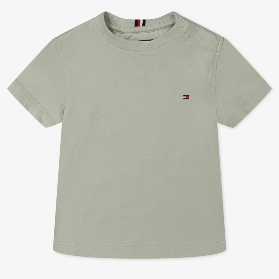 Tommy Hilfiger Baby Boys T-Shirt  Light Green