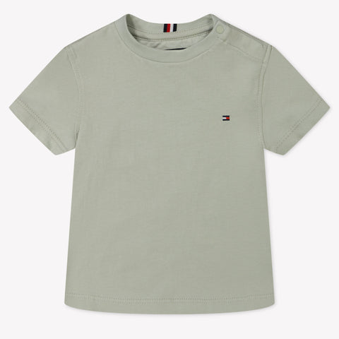 Tommy Hilfiger Baby Boys T-Shirt  Light Green