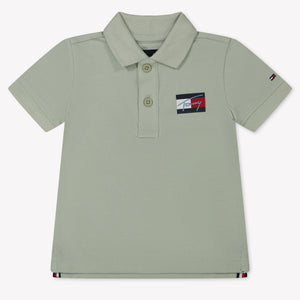 Tommy Hilfiger Baby Jongens Polo In Licht Groen