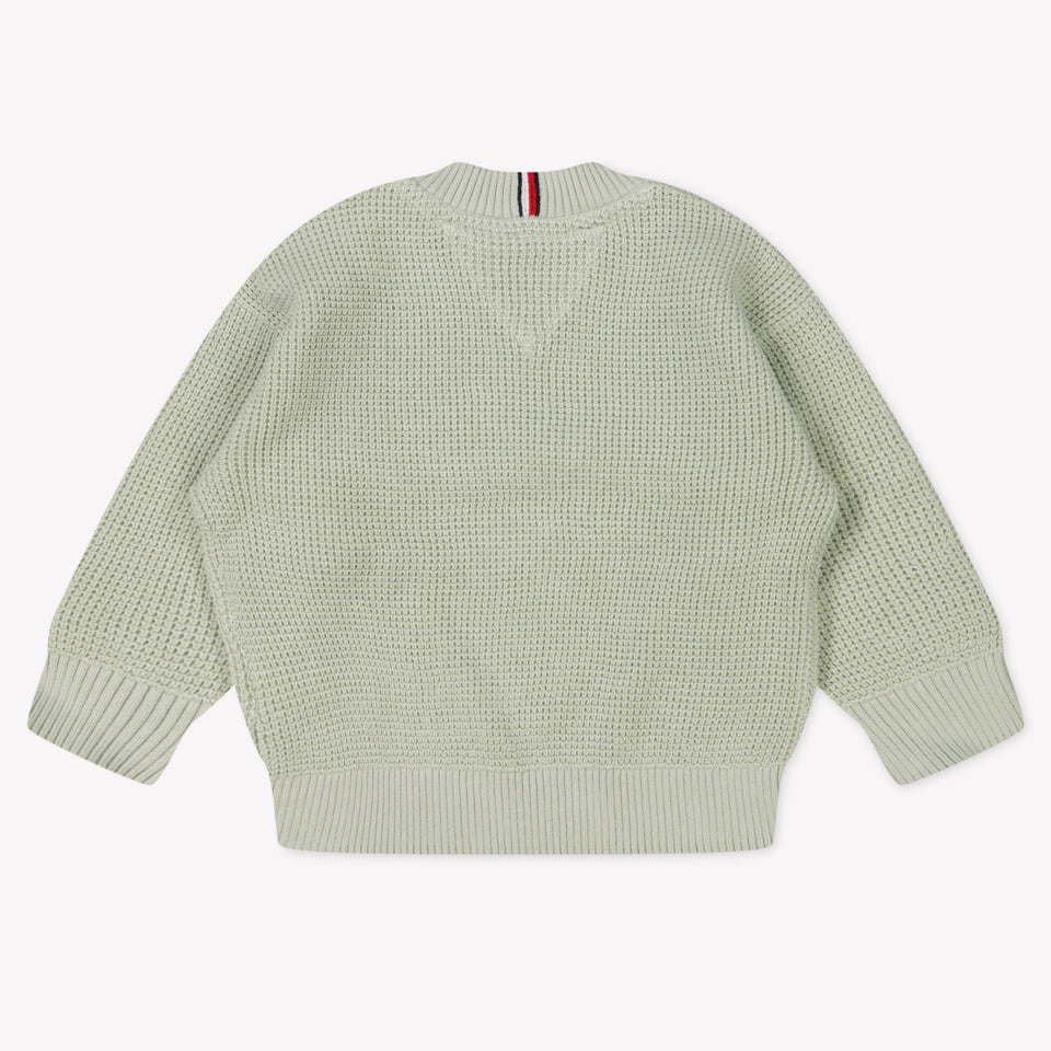 Tommy Hilfiger Baby Boys Sweater  Light Green