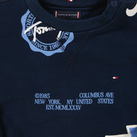 Tommy Hilfiger Baby Jongens Trui In Navy