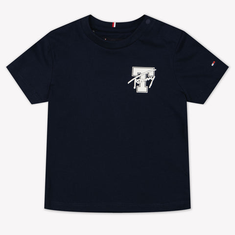 Tommy Hilfiger Baby Boys T-Shirt  Navy
