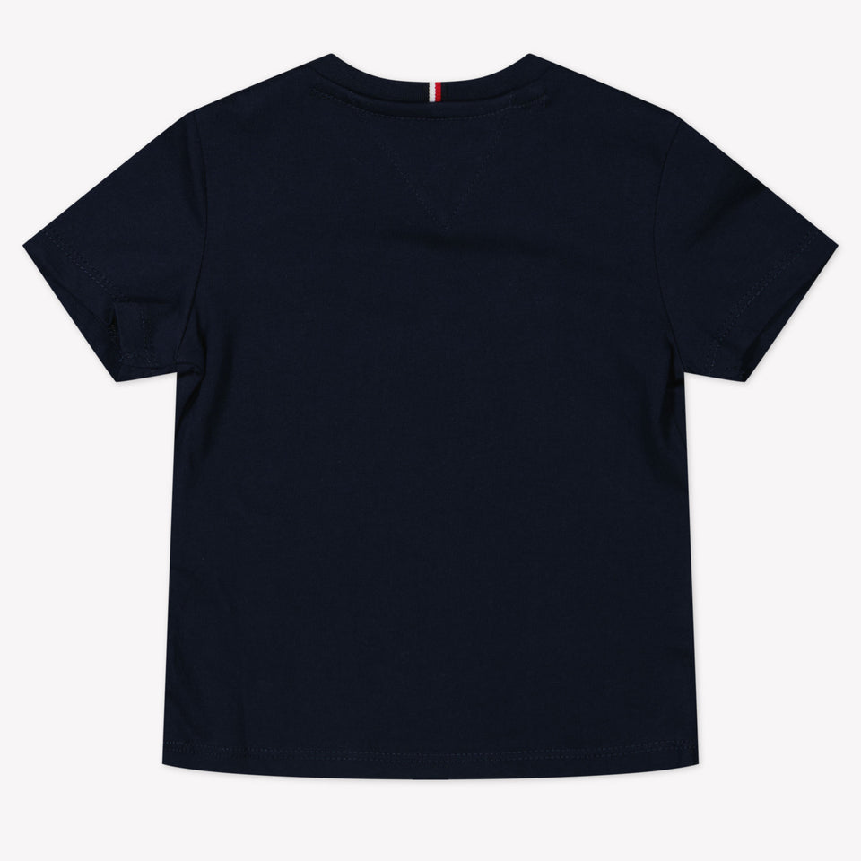 Tommy Hilfiger Baby Jongens T-Shirt In Navy