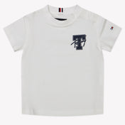 Tommy Hilfiger Baby Jongens T-Shirt In Wit