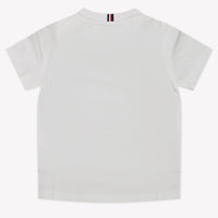 Tommy Hilfiger Baby Jongens T-Shirt In Wit