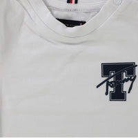 Tommy Hilfiger Baby Jongens T-Shirt In Wit