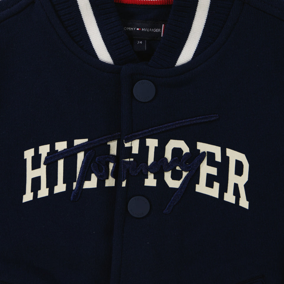 Tommy Hilfiger Baby Jongens Vest In Navy