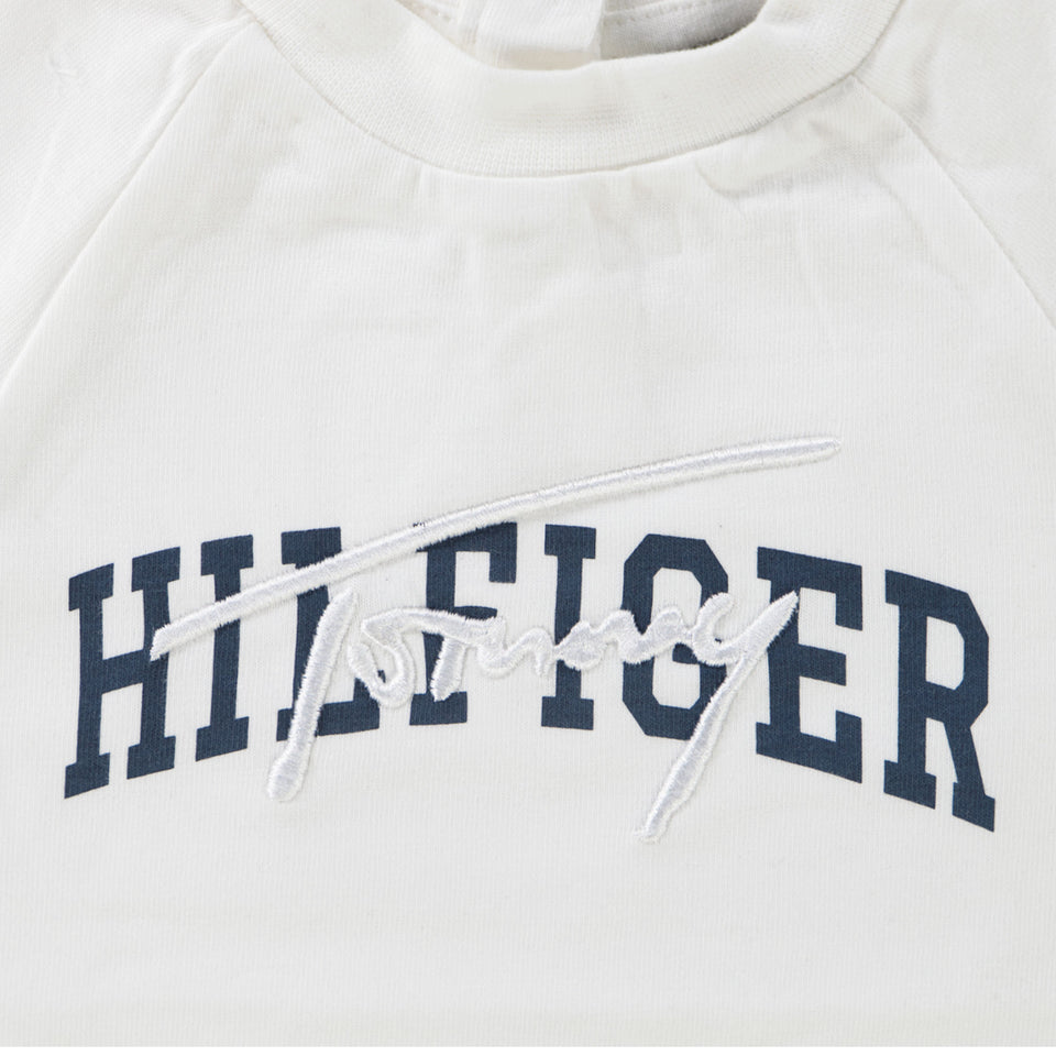 Tommy Hilfiger Baby Jongens T-Shirt In Wit