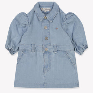 Tommy Hilfiger Baby Meisjes Jurk In Jeans