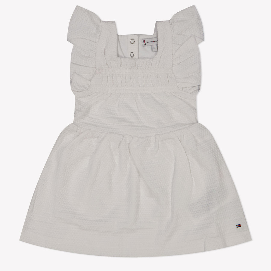 Tommy Hilfiger Baby Girls Dress  White