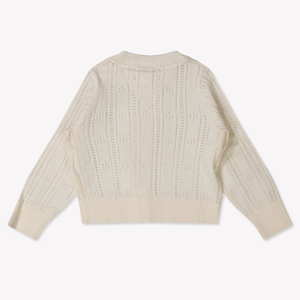 Tommy Hilfiger Baby Meisjes Vest In Creme