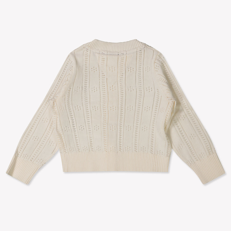 Tommy Hilfiger Baby Meisjes Vest In Creme