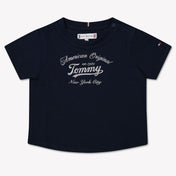 Tommy Hilfiger Baby Girls T-Shirt  Navy