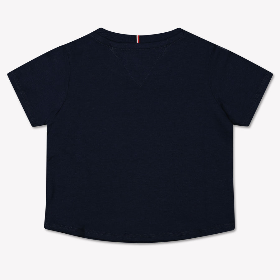 Tommy Hilfiger Baby Meisjes T-Shirt In Navy