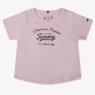 Tommy Hilfiger Baby Girls T-Shirt  Light Pink