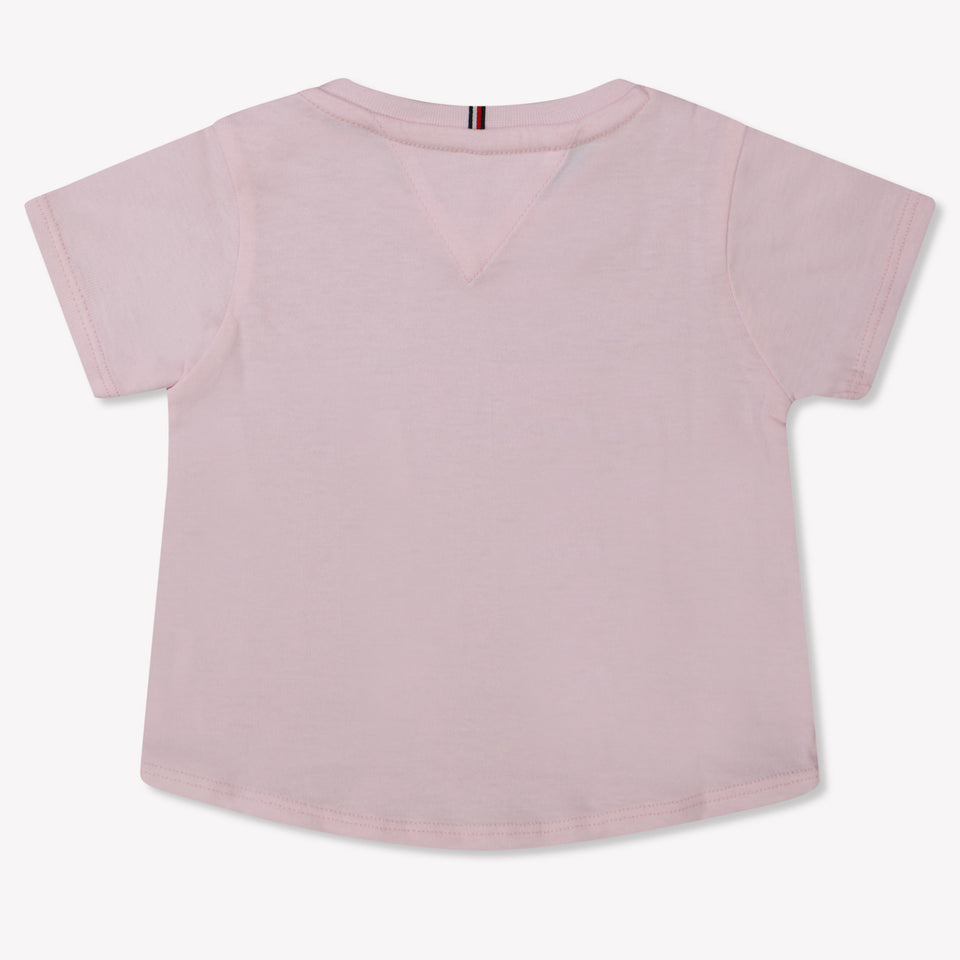 Tommy Hilfiger Baby Girls T-Shirt  Light Pink
