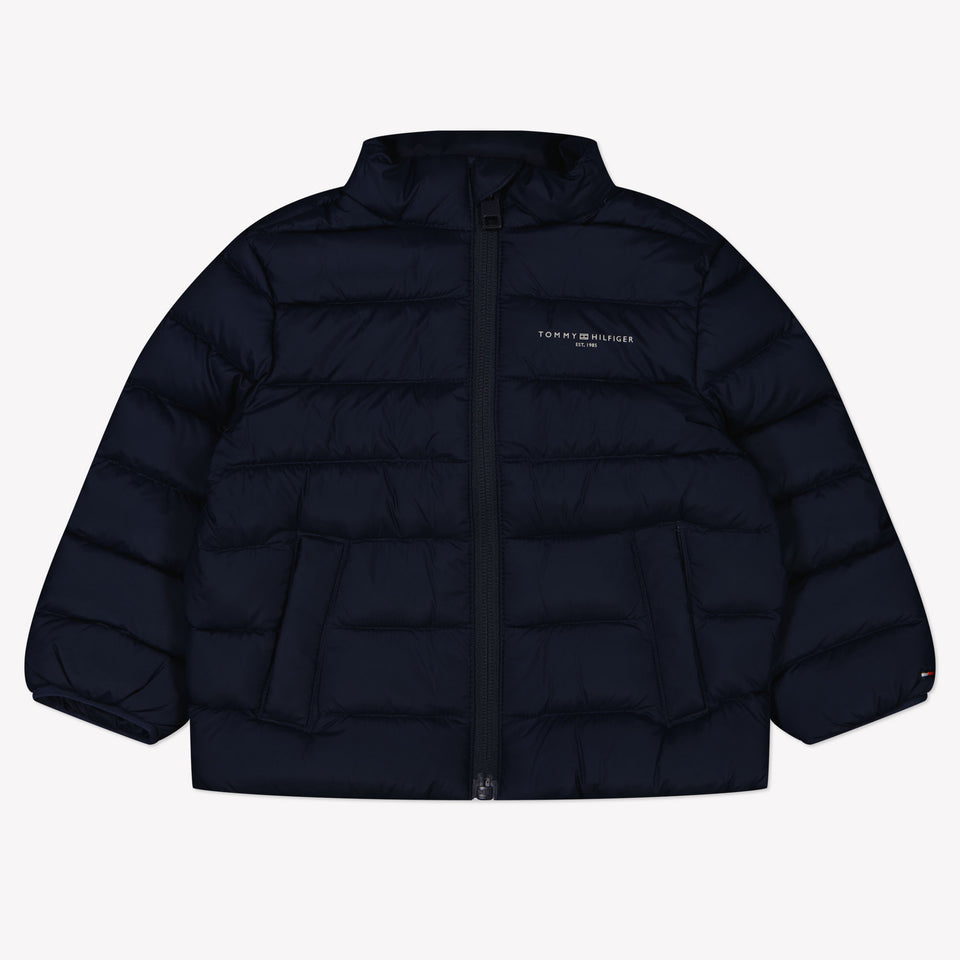 Tommy Hilfiger Baby Unisex Tussenjas In Navy
