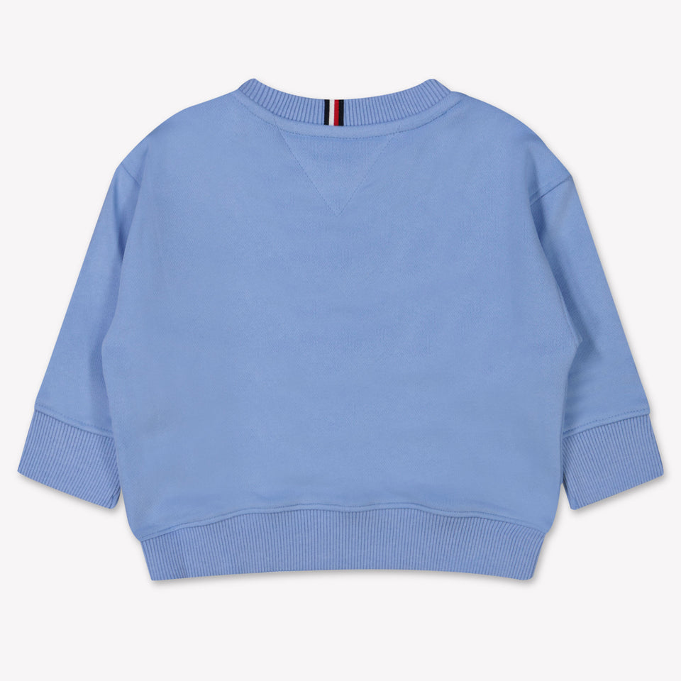 Tommy Hilfiger Baby Unisex Trui In Licht Blauw