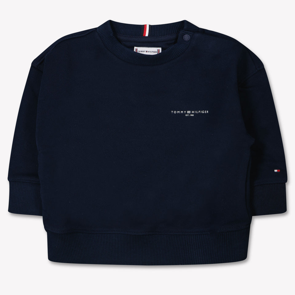 Tommy Hilfiger Baby Unisex Sweater  Navy