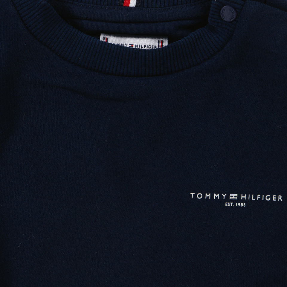 Tommy Hilfiger Baby Unisex Sweater  Navy