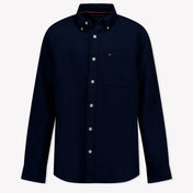 Tommy Hilfiger Kinder Jongens Blouse In Navy