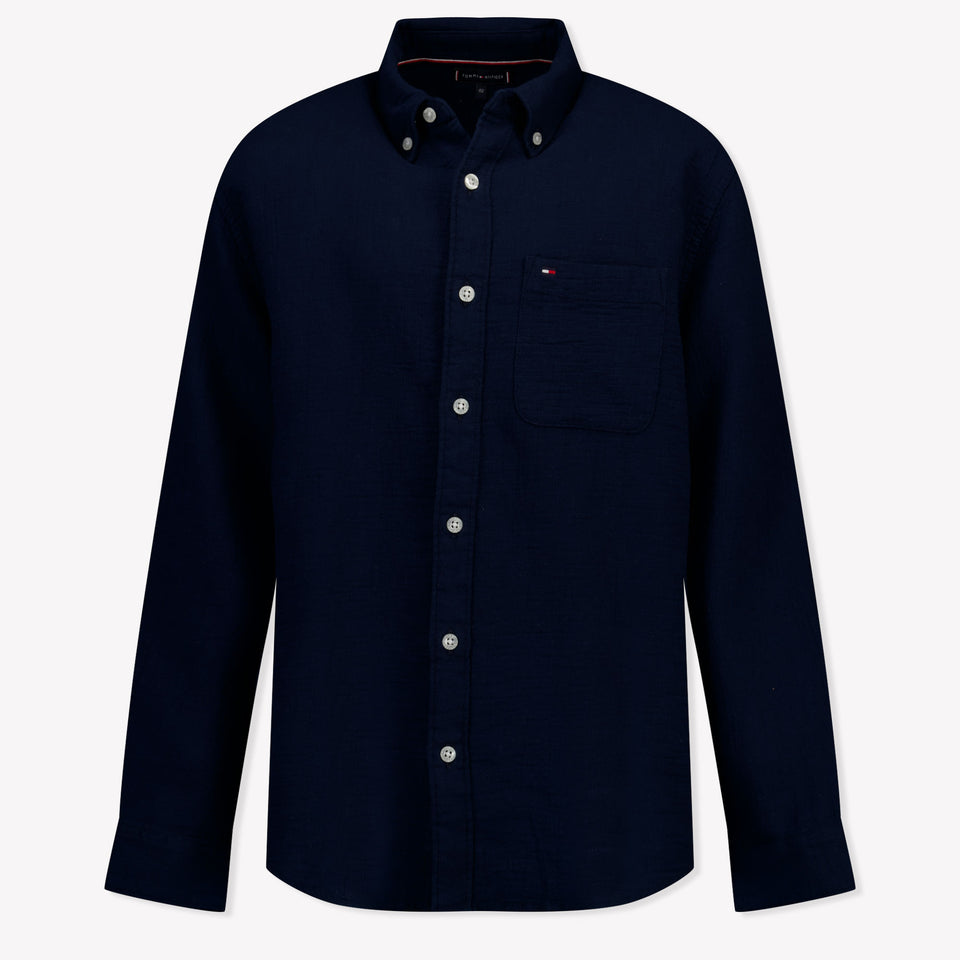 Tommy Hilfiger Kinder Jongens Blouse In Navy