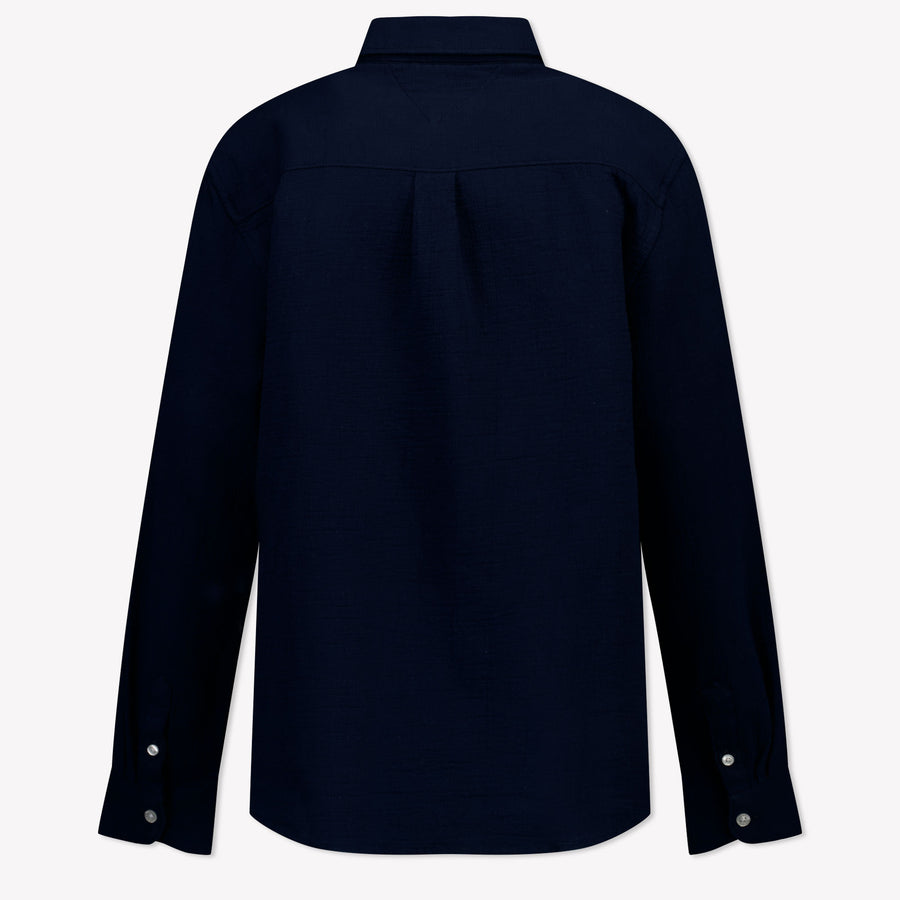 Tommy Hilfiger Kinder Jongens Blouse In Navy