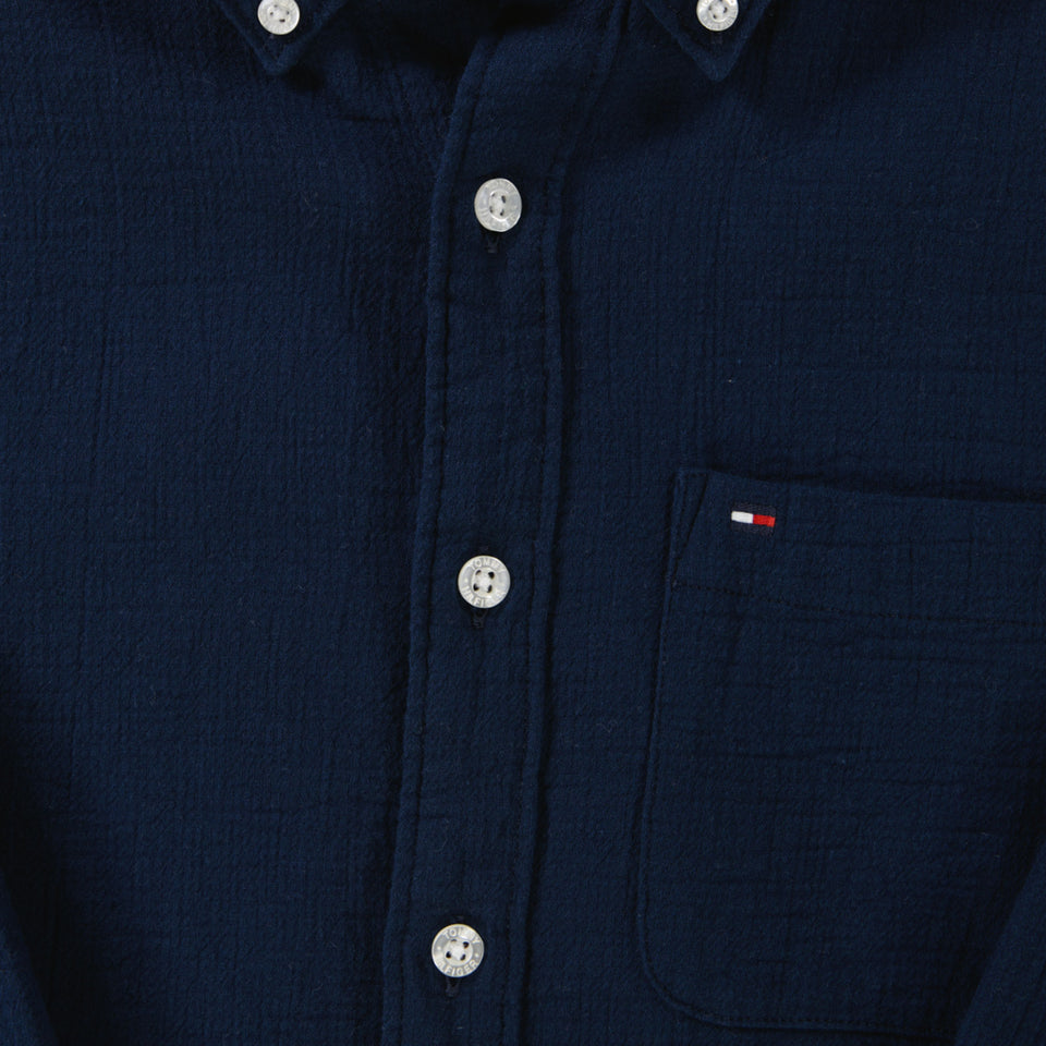 Tommy Hilfiger Kinder Jongens Blouse In Navy