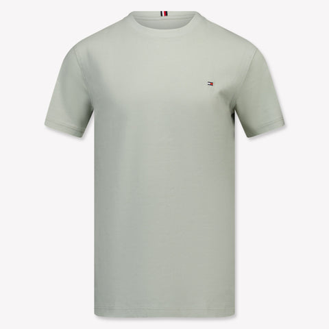 Tommy Hilfiger Kinder Jongens T-Shirt In Licht Groen
