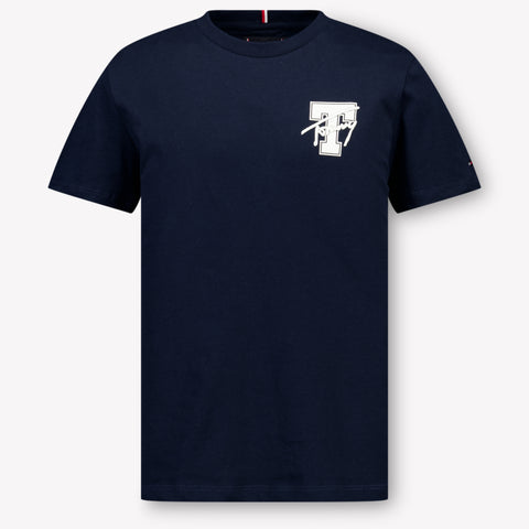 Tommy Hilfiger Kids Boys  T-Shirt Navy