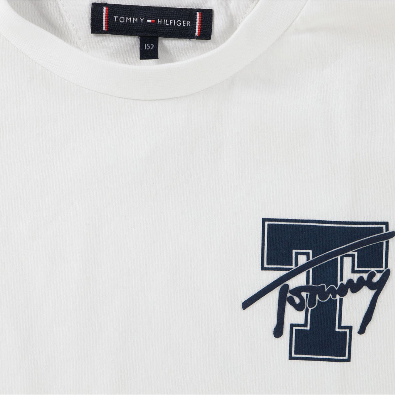 Tommy Hilfiger Kinder Jongens T-Shirt In Wit