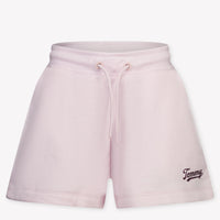 Tommy Hilfiger Kinder Meisjes Shorts In Licht Roze