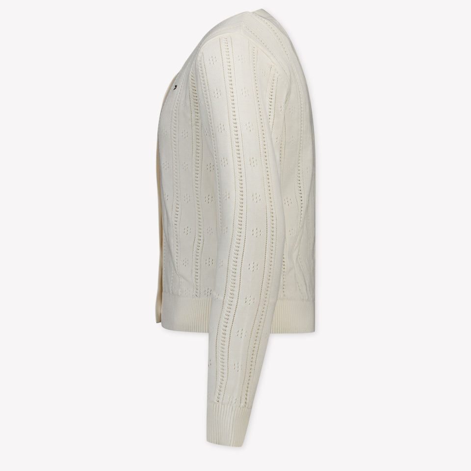 Tommy Hilfiger Kids Girls Vest  Cream